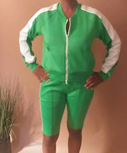 Load image into Gallery viewer, Green Goddess Short Set