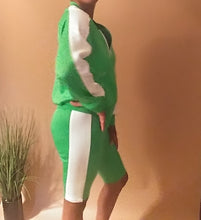 Load image into Gallery viewer, Green Goddess Short Set