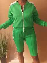 Load image into Gallery viewer, Green Goddess Short Set