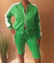 Load image into Gallery viewer, Green Goddess Short Set